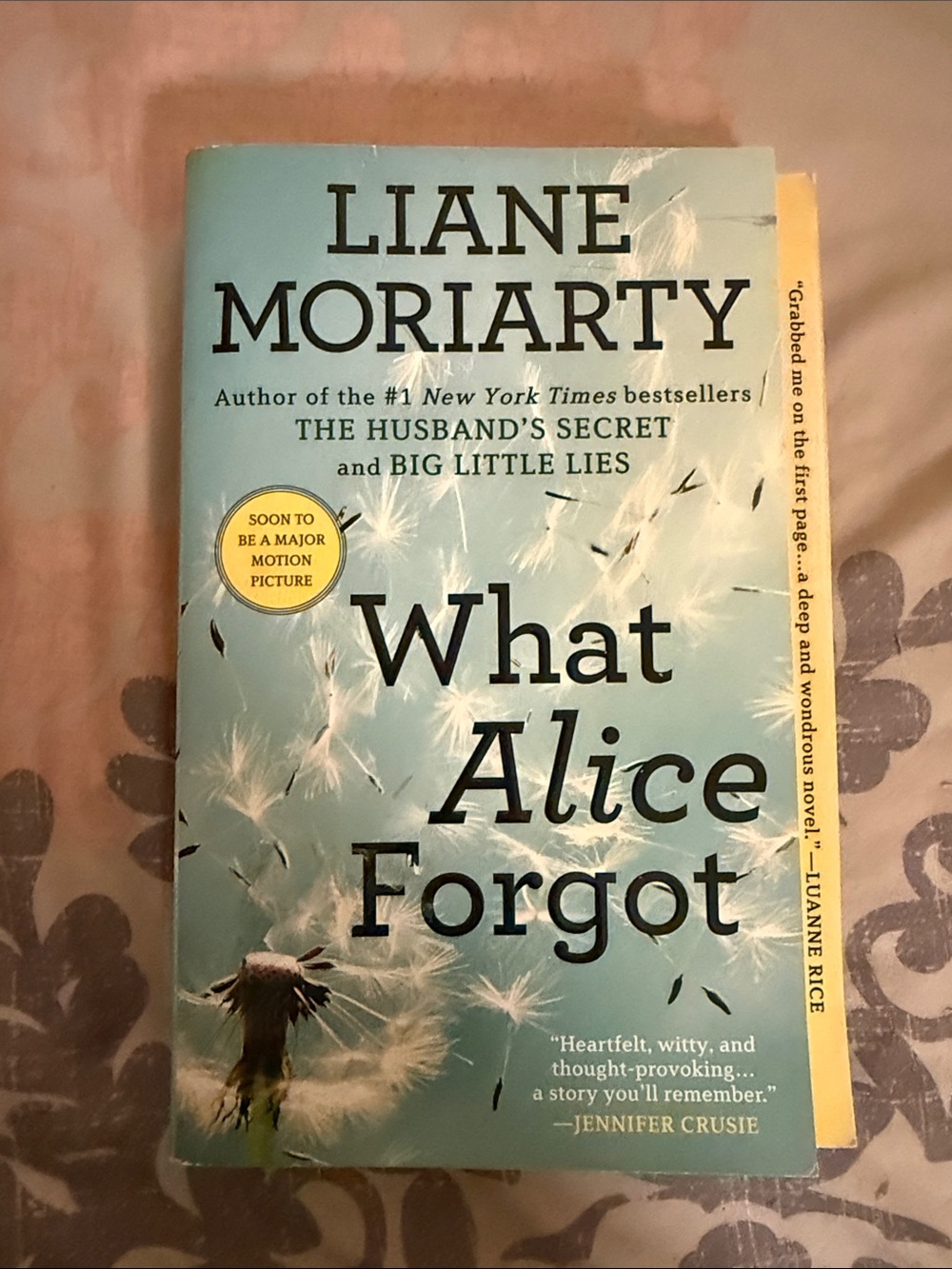 What Alice forgot liane moriarty paperback